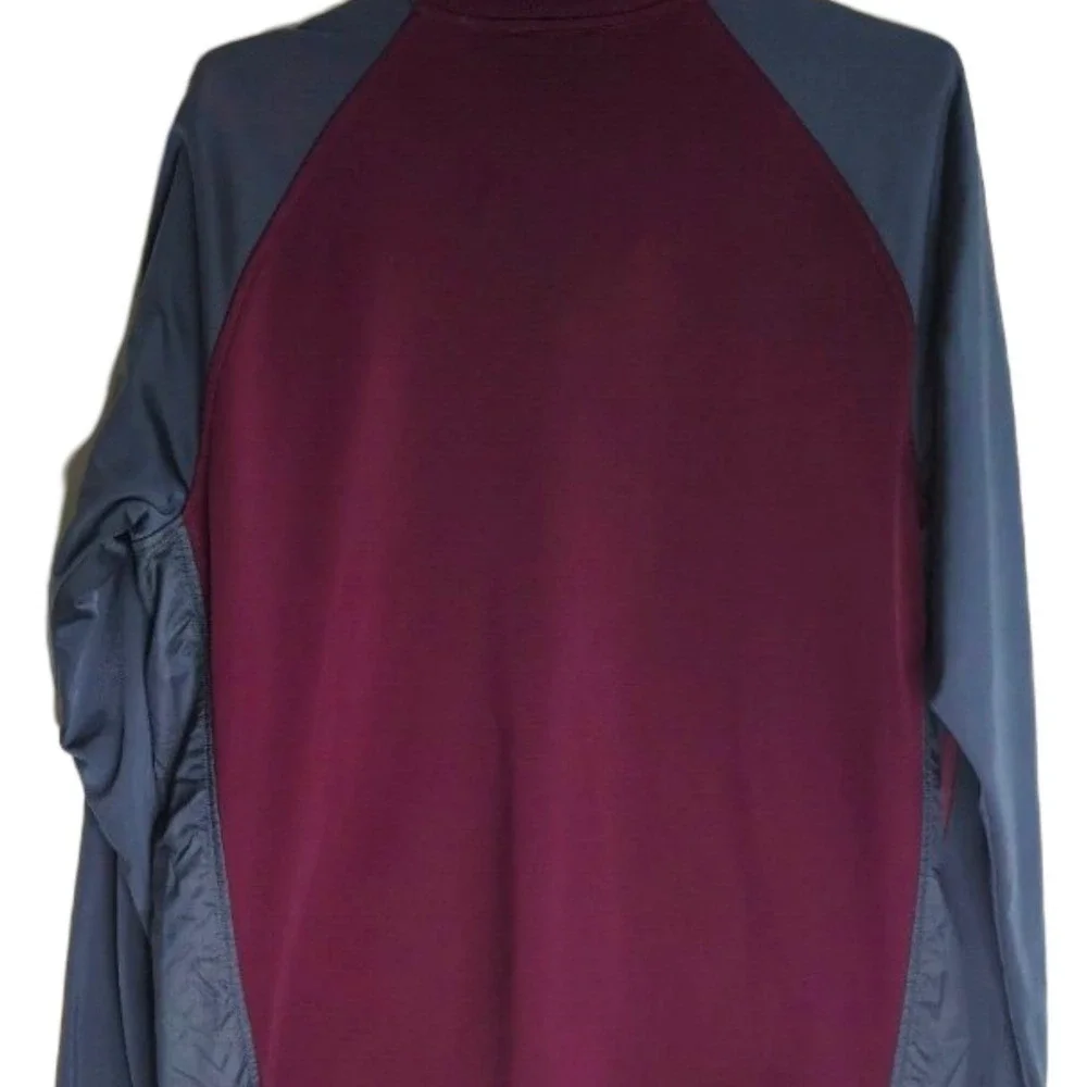 Adidas Men's Burgundy‎ and Gray Jacket